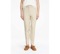 Strukturierte Cigarette-Pants beige 40