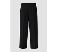 Strukturierte Culotte mit Elastikbund 48 schwarz 2171415.9999.48
