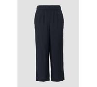 s.Oliver Strukturierte Culotte mit Elastikbund und Eingrifftaschen