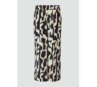 Strukturierte Culotte mit Elastikbund und Eingrifftaschen 48 schwarz 2165047.99A0.48