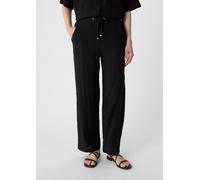 Strukturierte Hose im Relaxed Fit schwarz 34