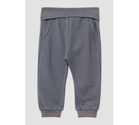 Strukturierte Jogpants mit Umschlagbund 86 grau 2169211.9823.86
