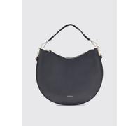 COCCINELLE Sunup Handbag Double Grainy Leather Noir / Cognac