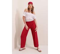 Strukturierte Lockere Strickhose