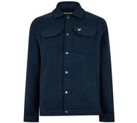 Strukturierte, schlammblaue Jacke von Lyle & Scott M