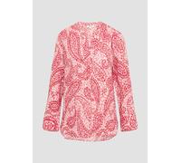 Strukturierte Tunikabluse mit 3/4-Ärmeln 32 rot 2163638.33A0.32