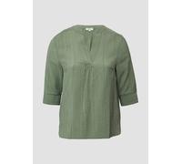 Strukturierte Tunikabluse mit 3/4-Ärmeln 48 grün 2168517.7369.48