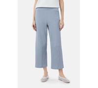 Strukturierte Wide-Leg-Hose im Loose Fit blau 42