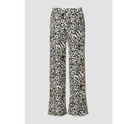 Strukturierte Wide-Leg-Hose im Relaxed Fit mit All-over-Muster 46 creme|mehrfarbig 2169288.02A2.46