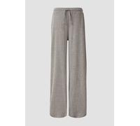 Strukturierte Wide-Leg-Hose mit Tunnelzug 40 creme 2170352.02P0.40