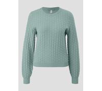Strukturierter Pullover XS türkis 2172608.6215.XS