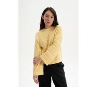 Strukturierter Strickpullover JALIDI | von MELA | Fairtrade & GOTS zertifiziert BUTTERBLUME MELANGE S