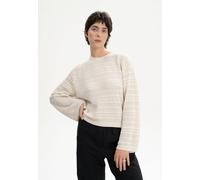 Strukturierter Strickpullover JALIDI | von MELA | Fairtrade & GOTS zertifiziert CREAM MELANGE S