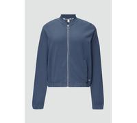 Strukturierter Sweat-Blouson aus Baumwollmix XL blau 2149172.5414.XL