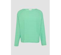 Strukturiertes Jersey-Shirt mit Raglan-Ärmeln 44 grün 2156458.7326.44