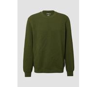 Strukturiertes Sweatshirt mit Crew Neck L Grün 2172365.7983.L