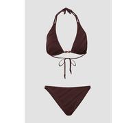 S.OLIVER Triangel-Bikini Damen braun Gr.42 Cup C/D