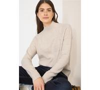 Cecil Strukturmix Pullover Alabaster beige Melange S