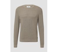 Strukturmix-Pullover aus reiner Baumwolle 3XL Beige 2170233.80W0.3XL