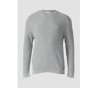 Strukturmix-Pullover aus reiner Baumwolle XXL grau 2174195.94W0.XXL