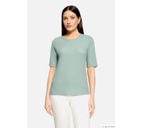 Strukturshirt mit Rundhalsausschnitt Chinois Green 46