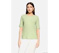Strukturshirt mit Rundhalsausschnitt Foam Green 40