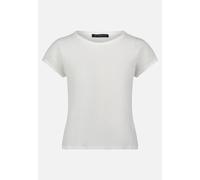 Kurzarmshirt BETTY BARCLAY "Damen mit U-Boot-Ausschnitt", Damen, Gr. 40, rohweiß, Obermaterial: 95% Polyester, 5% Elasthan, loose fit normal, U-Boot-Ausschnitt, Shirts (54473761-40) rohweiß
