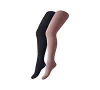 Camano Kinder Strumpfhose 2er Pack 86/92 navy + fuchsia