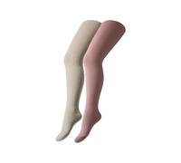 Strumpfhose CAMANO "ca-soft", Kinder, Gr. 98/104, s.rose, sanftes weiß, Obermaterial: 75% Baumwolle, 22% Polyamid, 3% Elasthan, elastisch, Strumpfhosen Strumpfhose, mit elastischem Bund (73303945-98) 
