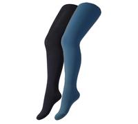 Strumpfhose CAMANO "ca-soft", Kinder, Gr. 152/164, bunt (gray blau), Obermaterial: 75% Baumwolle, 22% Polyamid, 3% Elasthan, unifarben, elastisch, Strumpfhosen Strumpfhose, mit elastischem Bund (44822