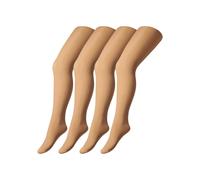 Strumpfhose CAMANO "fine everyday", Mädchen, Gr. 122-140, braun (hellbraun), Obermaterial: 94% Polyamid, 6% Elasthan, unifarben, Strumpfhosen Strumpfhose, mit flachen Nähten (29709501-122) hellbraun