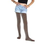 Strumpfhose mit Glanzeffekt und bunten Pailletten, 70 Denier für Mädchen. Art.Nr. 2205, braun, 12-14 Jahre