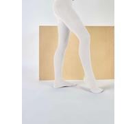Strumpfhose NAME IT "NKNPANTYHOSE RIB 2P", Mädchen, Gr. 86 (92), weiß (weiß alyssum), Obermaterial: 80% Baumwolle, 17% Nylon, 3% Elasthan, uni, Strumpfhosen Strumpfhose (25316961-86) weiß alyssum