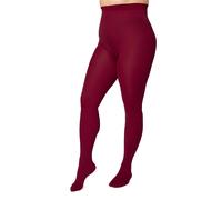 Strumpfhose plus size MS-162 Weinrot 3XL 3XL Weinrot