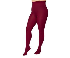 Strumpfhose plus size MS-162 Weinrot 3XL 3XL Weinrot