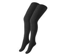 Strumpfhose S.OLIVER "essentials", Mädchen, Gr. 152/164, schwarz, Obermaterial: 75% Baumwolle, 22% Polyamid, 3% Elasthan, Strumpfhosen Strumpfhose, mit nahtloser Verarbeitung (36788500-152) schwarz