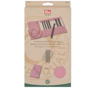 Prym Strumpfstricknadel-Set in Nadeltasche Natural (Stärken 2,0-4,5 mm/ 20 cm)