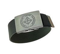 Stuckateur & Gipser Handwerk & Zunft - Hosengürtel, 40mm-breit-120cm-lang, Schwarz