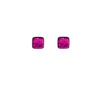 Stud earrings Sterling Silver Pink