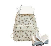 Studenten Rucksack - Niedliche Schultasche, Mädchen Bow Design | Geräumige Reise Day Bag Mit Kapazität, Ideal für Jugendliche In der High School, Hat Lehrbücher Bleistifttasche, Leicht langlebig Für