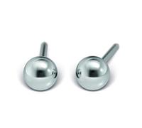 STUDEX Sensitive by, Kugel Ohrstecker 3-5mm, Chirurgenstahl, 3 Varianten