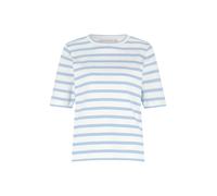 Studio Anneloes - Annika stripe t-shirt off white/pastel blue - Gr. - XS