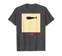 Studio: David Lynch Whale T-Shirt T-Shirt, Herren, Anthrazit Meliert, S