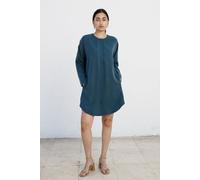 Studio Hertzberg OVERSIZE HEMDBLUSENKLEID "FII-NE" AUS TENCEL Grün M