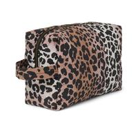 Studio Noos Kosmetiktasche 18x28x11 cm Soft Cotton / Hazel Leopard