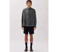 Studio Seidensticker Fashion-Hemd Herren Modern Fit Leder grau, XL