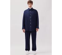 Studio Seidensticker Hemd Herren Modern Fit Baumwolle blau, L