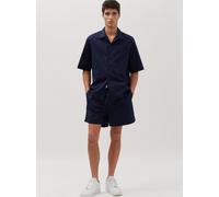Studio Seidensticker Resort Hemd Herren Regular Fit Baumwolle blau, L