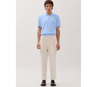 Studio Seidensticker Strick Polo Herren Baumwolle blau, L