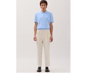 Studio Seidensticker Strick Polo Herren Baumwolle blau, M